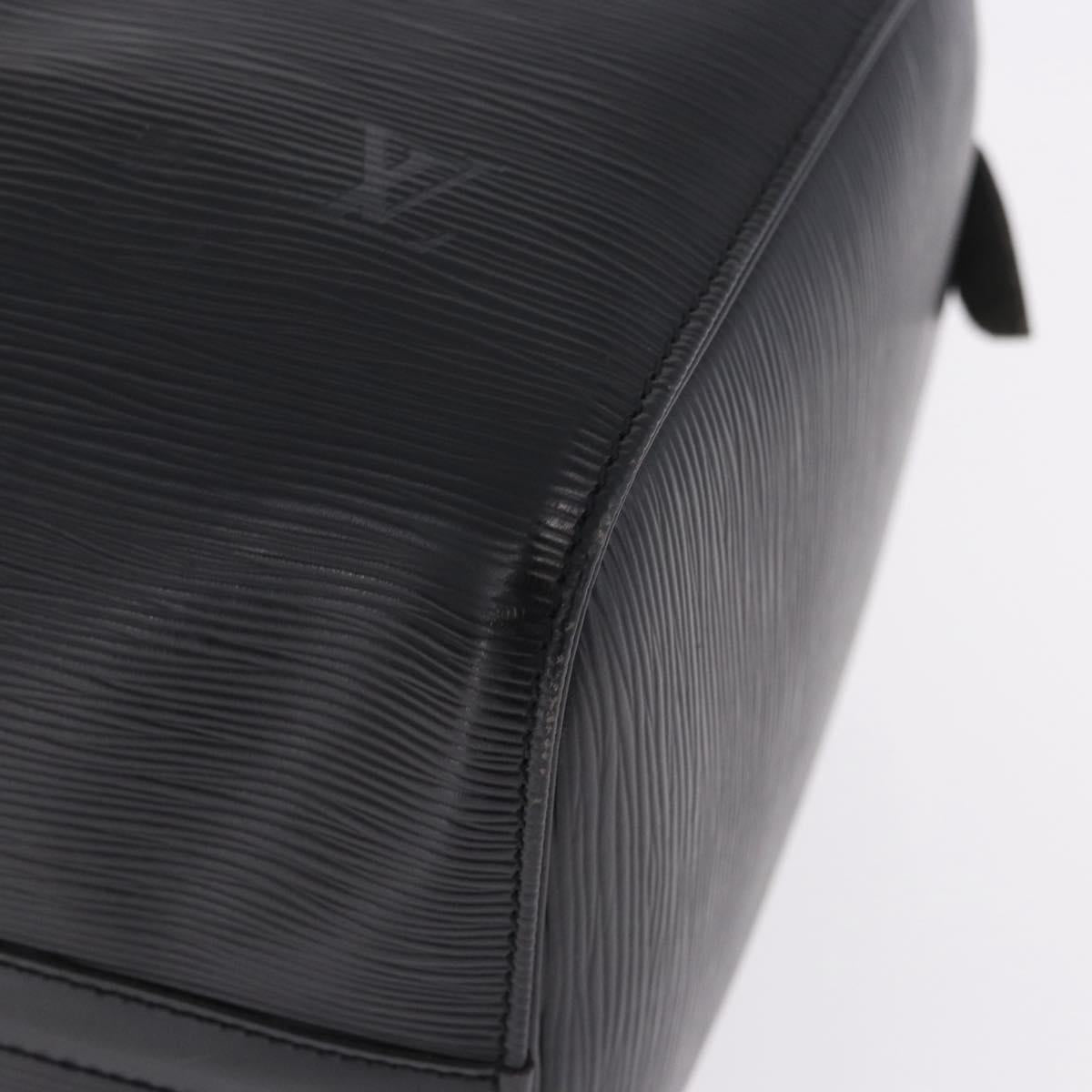 LOUIS VUITTON Epi Speedy 35 Hand Bag Black M42992 LV Auth 200342V