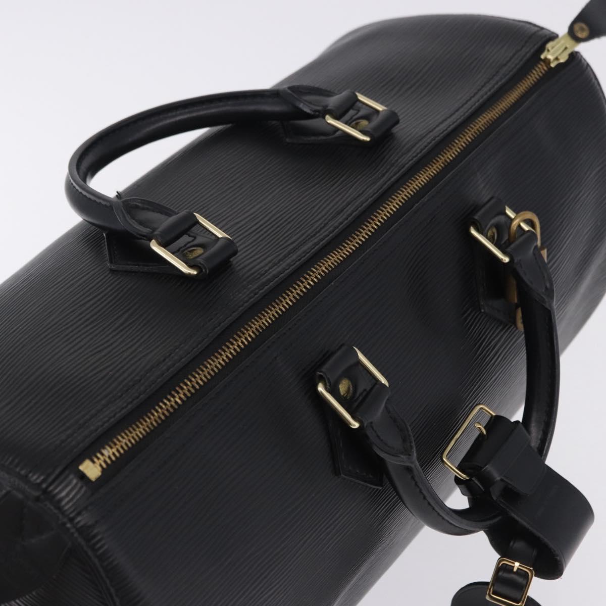 LOUIS VUITTON Epi Speedy 35 Hand Bag Black M42992 LV Auth 200342V