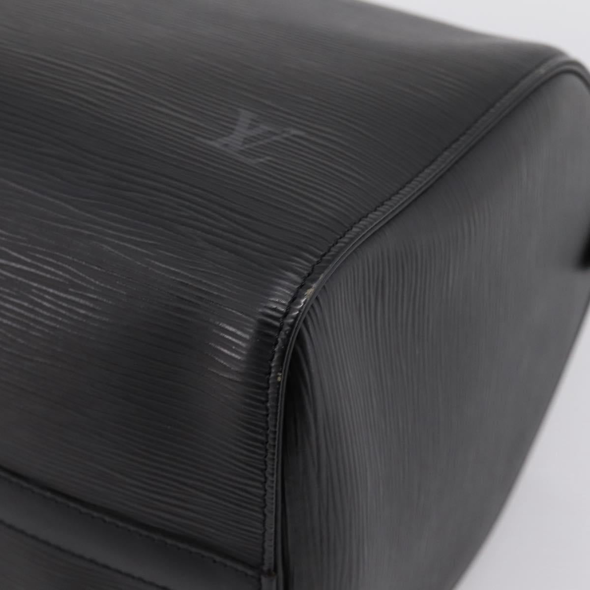 LOUIS VUITTON Epi Speedy 35 Hand Bag Noir black M42992 LV Auth 200343V
