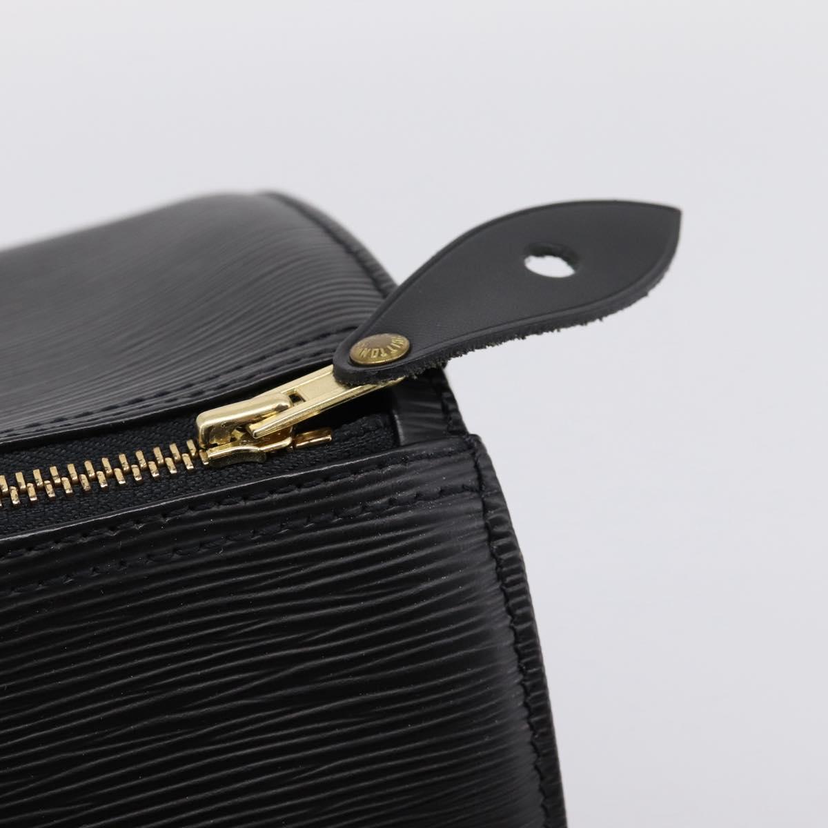 LOUIS VUITTON Epi Speedy 35 Hand Bag Noir black M42992 LV Auth 200343V