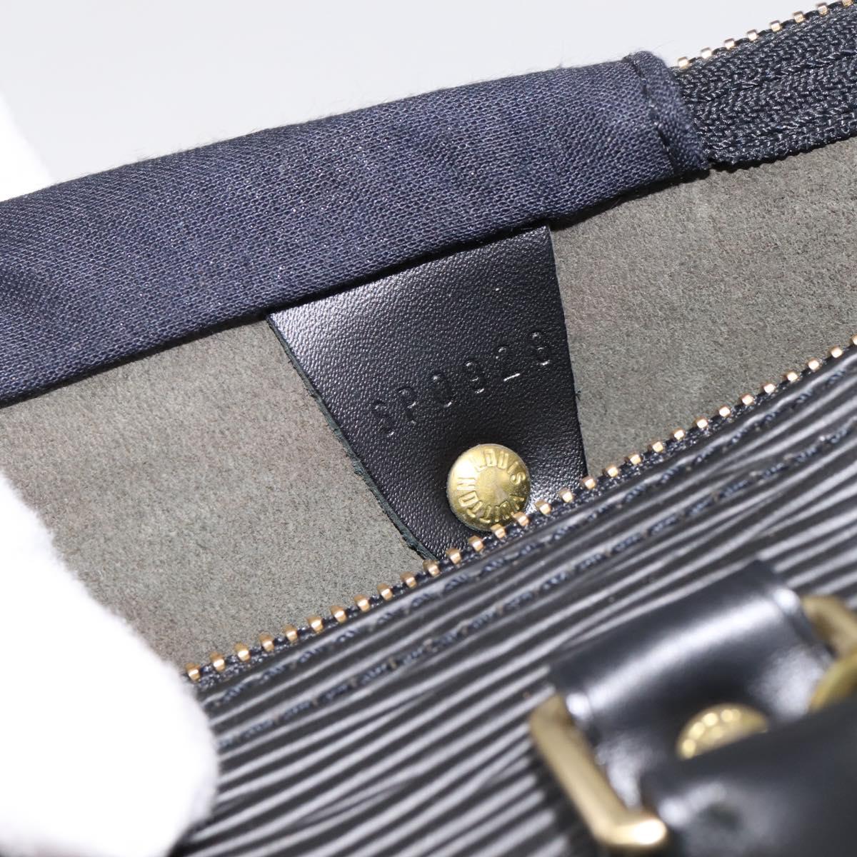 LOUIS VUITTON Epi Speedy 35 Hand Bag Noir black M42992 LV Auth 200343V