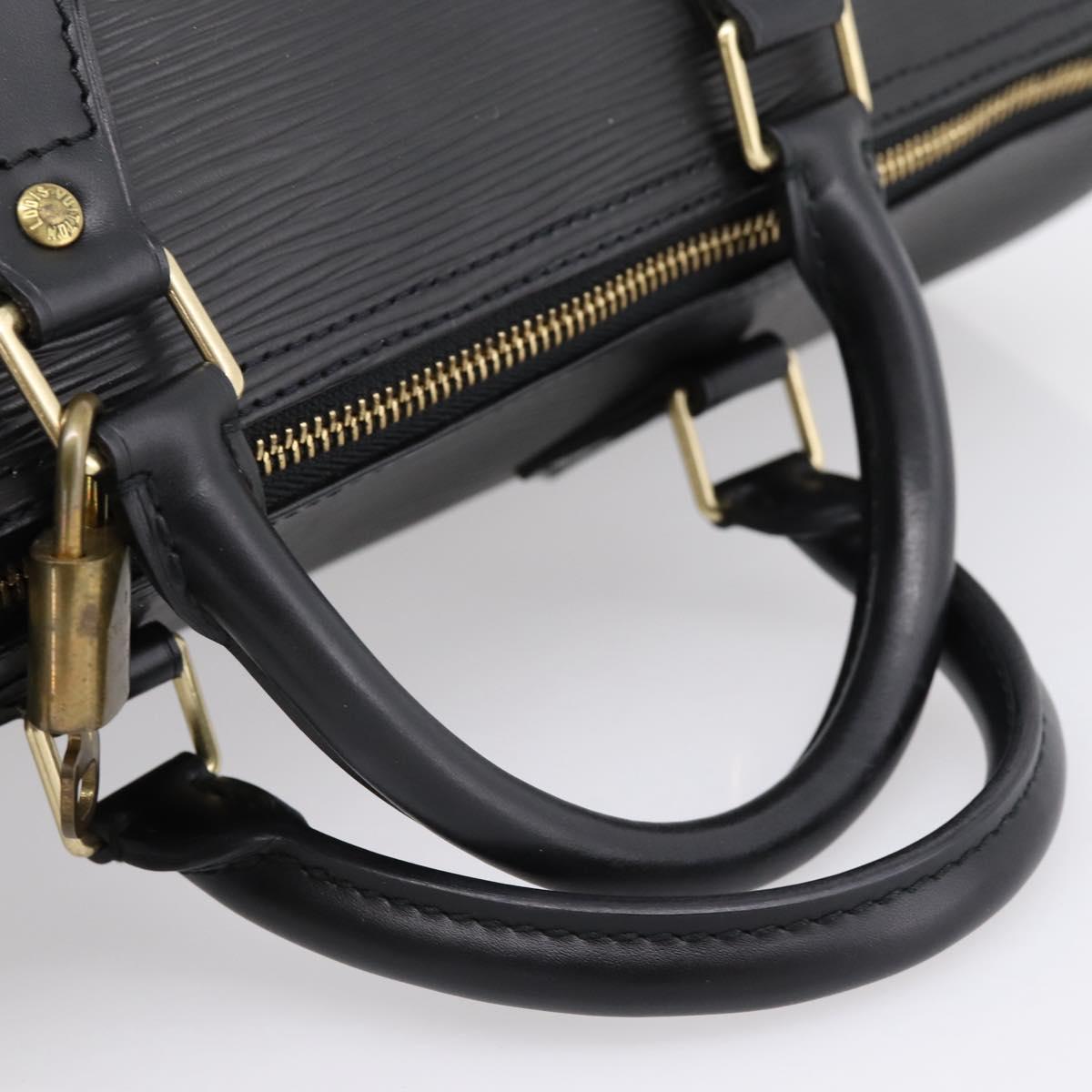 LOUIS VUITTON Epi Speedy 35 Hand Bag Noir black M42992 LV Auth 200343V