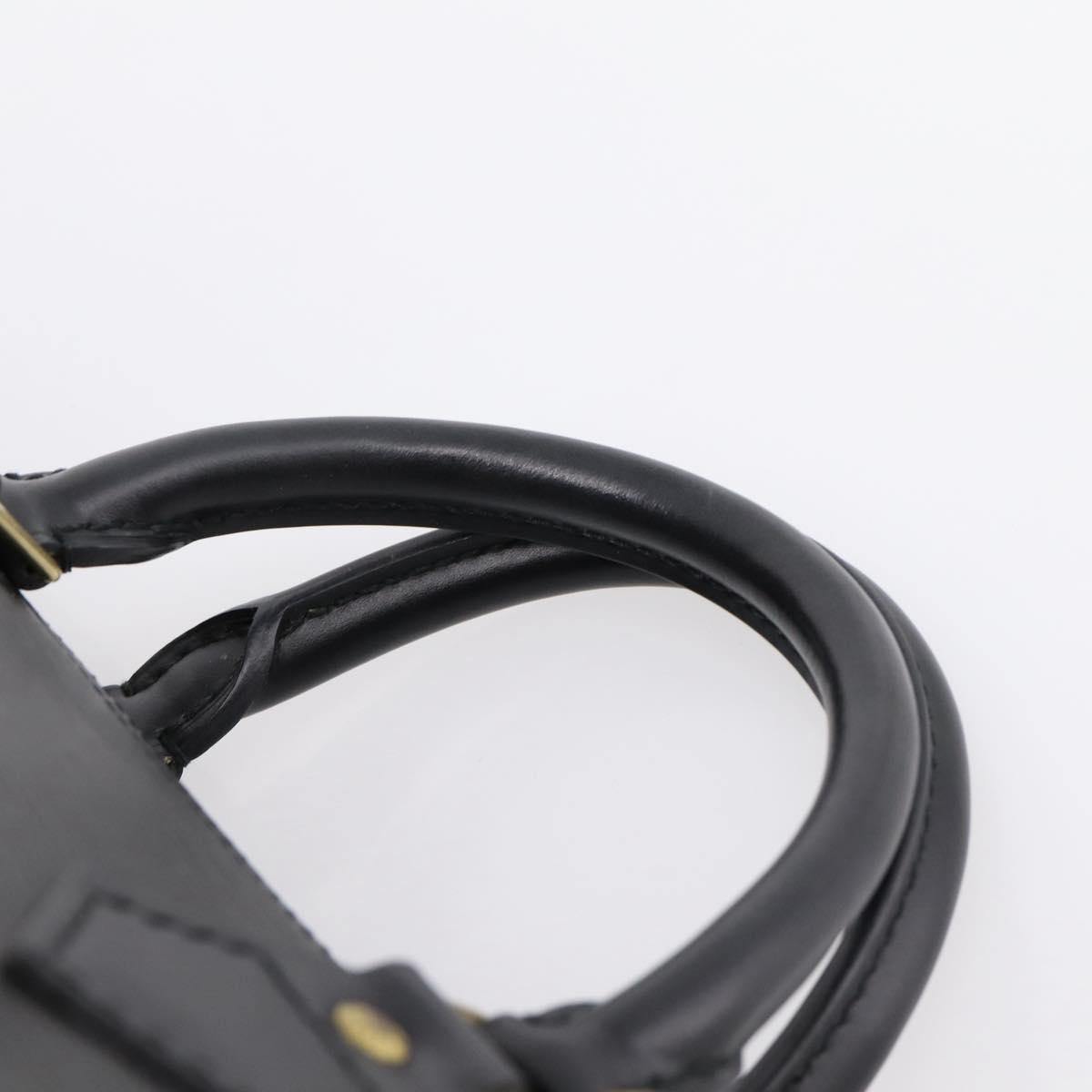 LOUIS VUITTON Epi Speedy 35 Hand Bag Noir black M42992 LV Auth 200343V