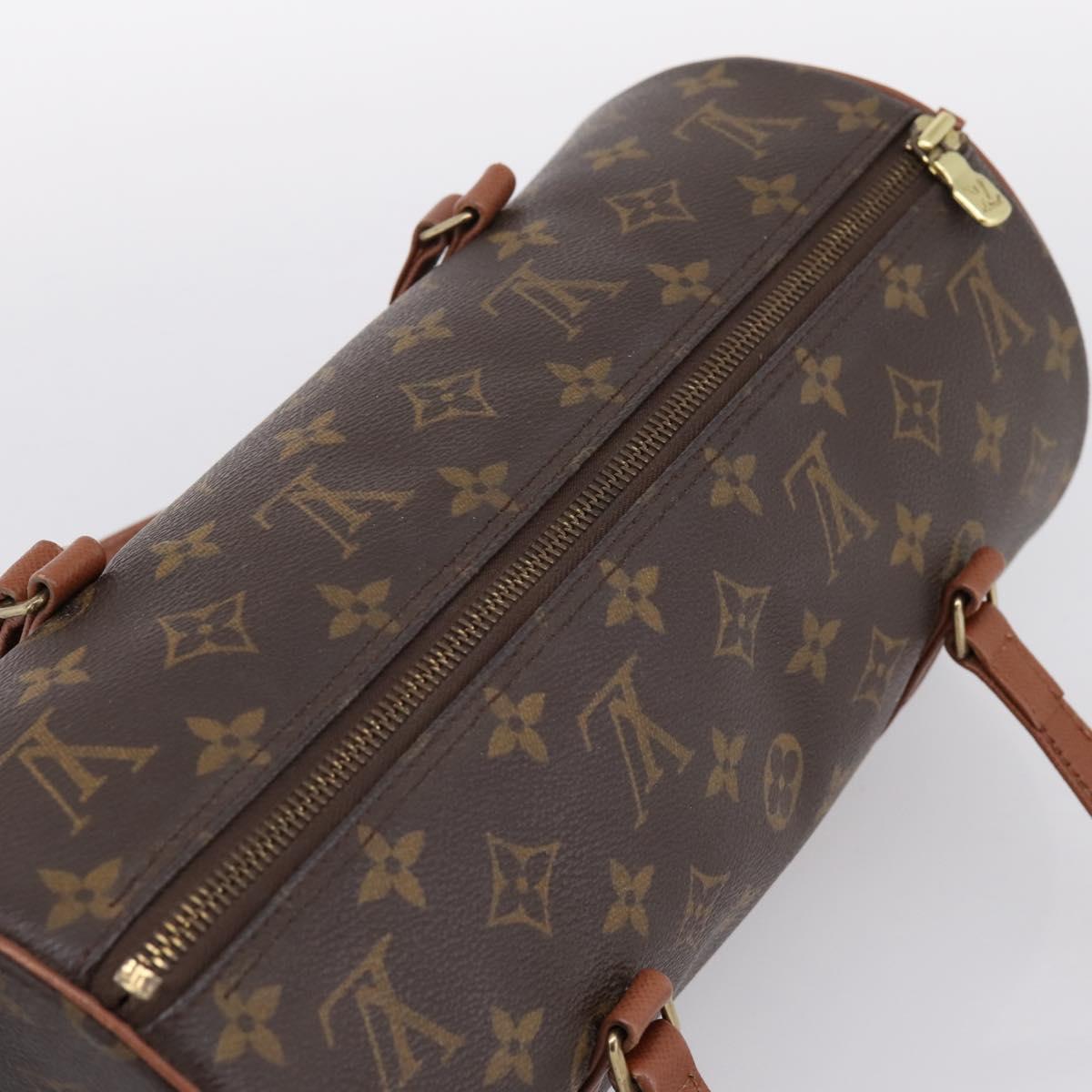 LOUIS VUITTON Monogram Papillon 30 Hand Bag Vintage M51365 LV Auth 200349A