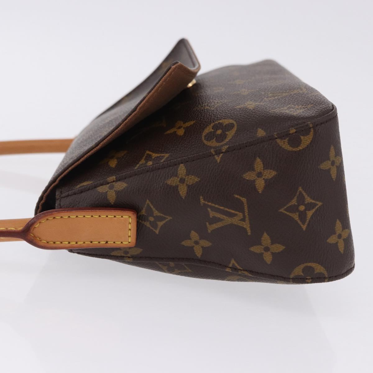 LOUIS VUITTON Monogram Mini Looping Shoulder Bag M51147 LV Auth 200350V