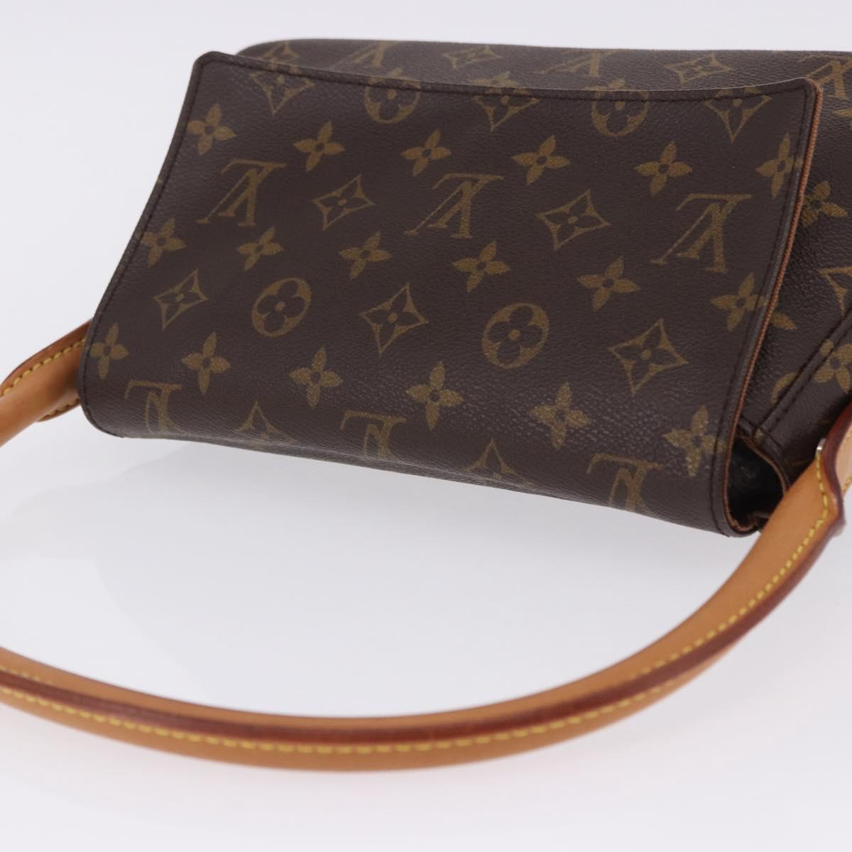 LOUIS VUITTON Monogram Mini Looping Shoulder Bag M51147 LV Auth 200350V