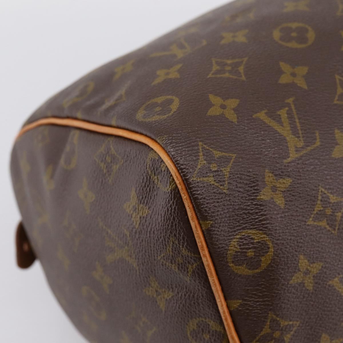 LOUIS VUITTON Monogram Speedy 35 Hand Bag M41524 LV Auth 200359