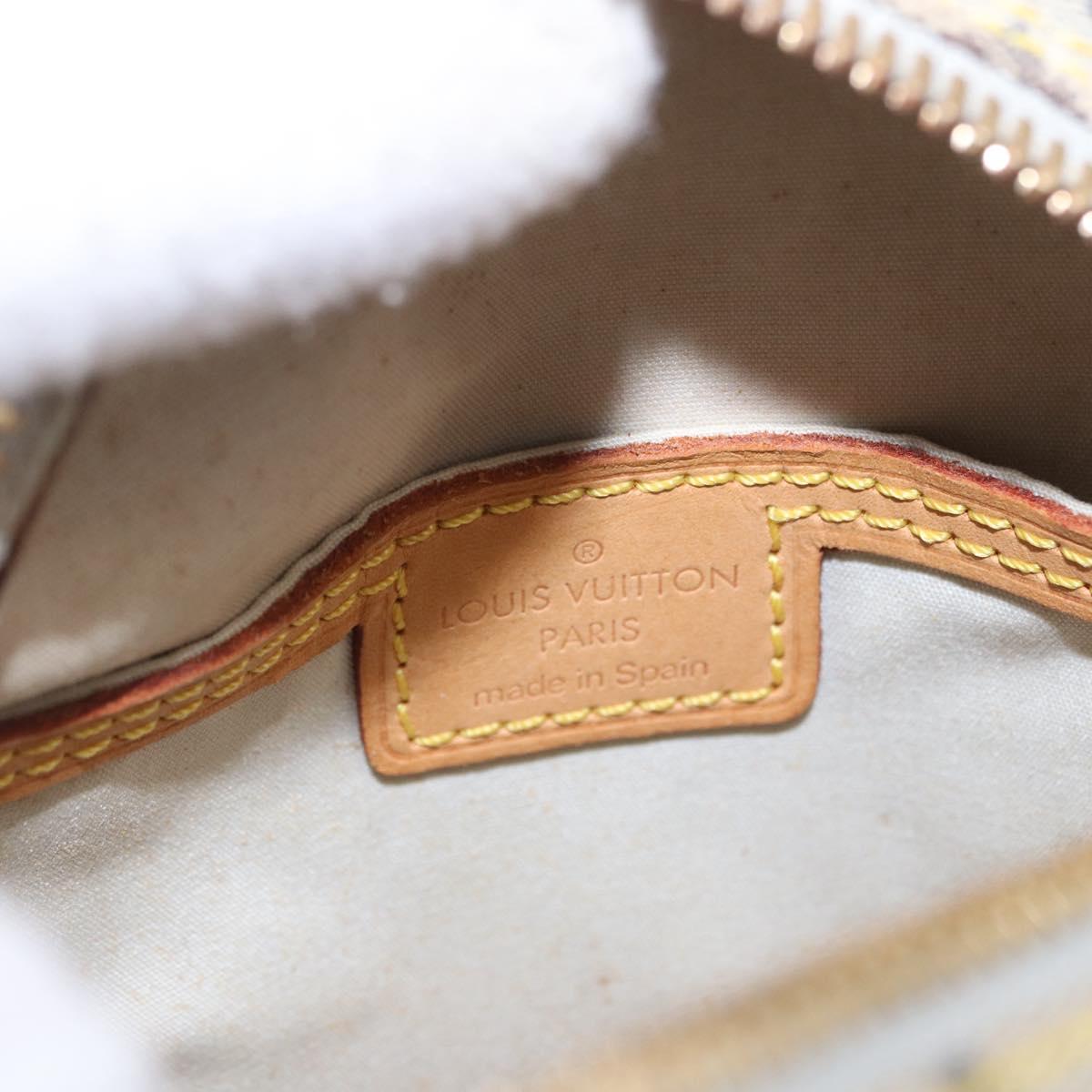 LOUIS VUITTON Monogram Mini Jeanne PM Shoulder Bag Blue M92001 LV Auth 200366