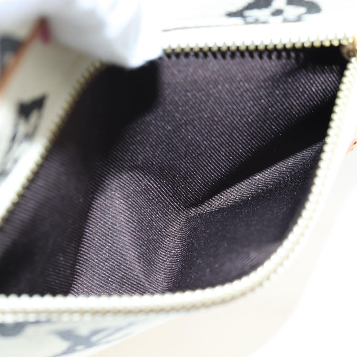 LOUIS VUITTON Monogram Craggy Mini Soft Trunk Bag Beige M25132 LV Auth 200369SM