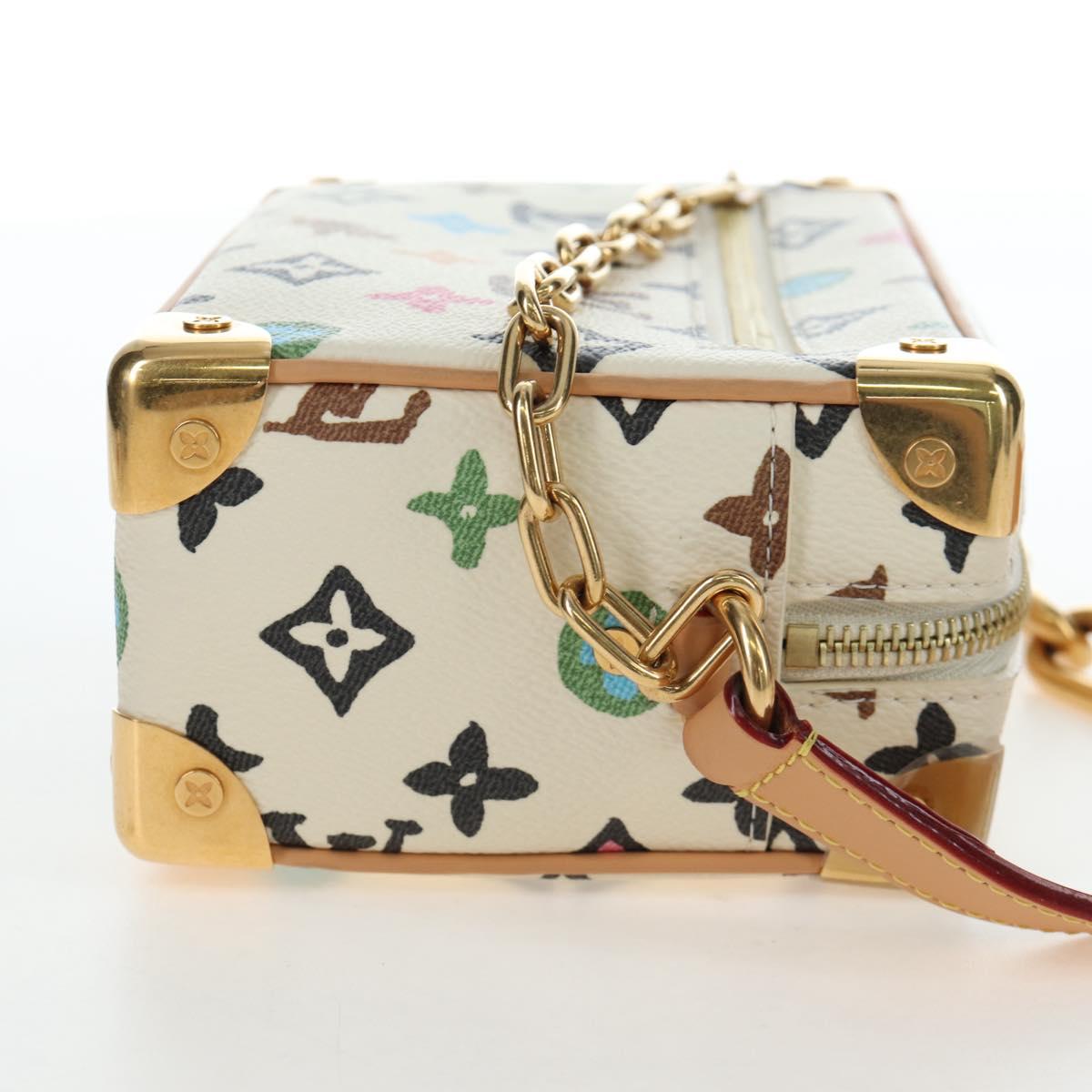 LOUIS VUITTON Monogram Craggy Mini Soft Trunk Bag Beige M25132 LV Auth 200369SM