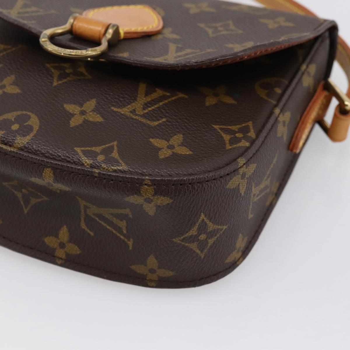LOUIS VUITTON Monogram Saint Cloud PM Shoulder Bag M51244 LV Auth 200370A