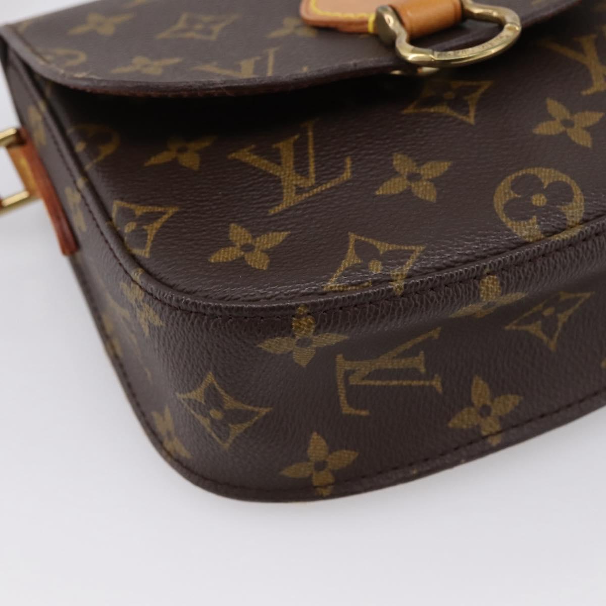 LOUIS VUITTON Monogram Saint Cloud PM Shoulder Bag M51244 LV Auth 200370A