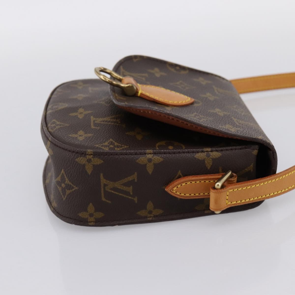 LOUIS VUITTON Monogram Saint Cloud PM Shoulder Bag M51244 LV Auth 200370A