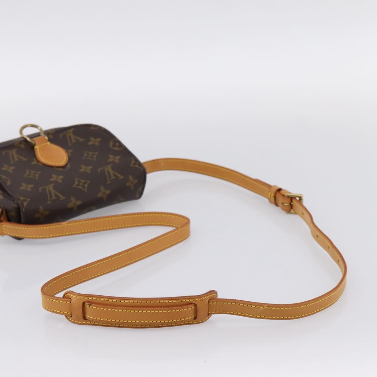 LOUIS VUITTON Monogram Saint Cloud PM Shoulder Bag M51244 LV Auth 200370A