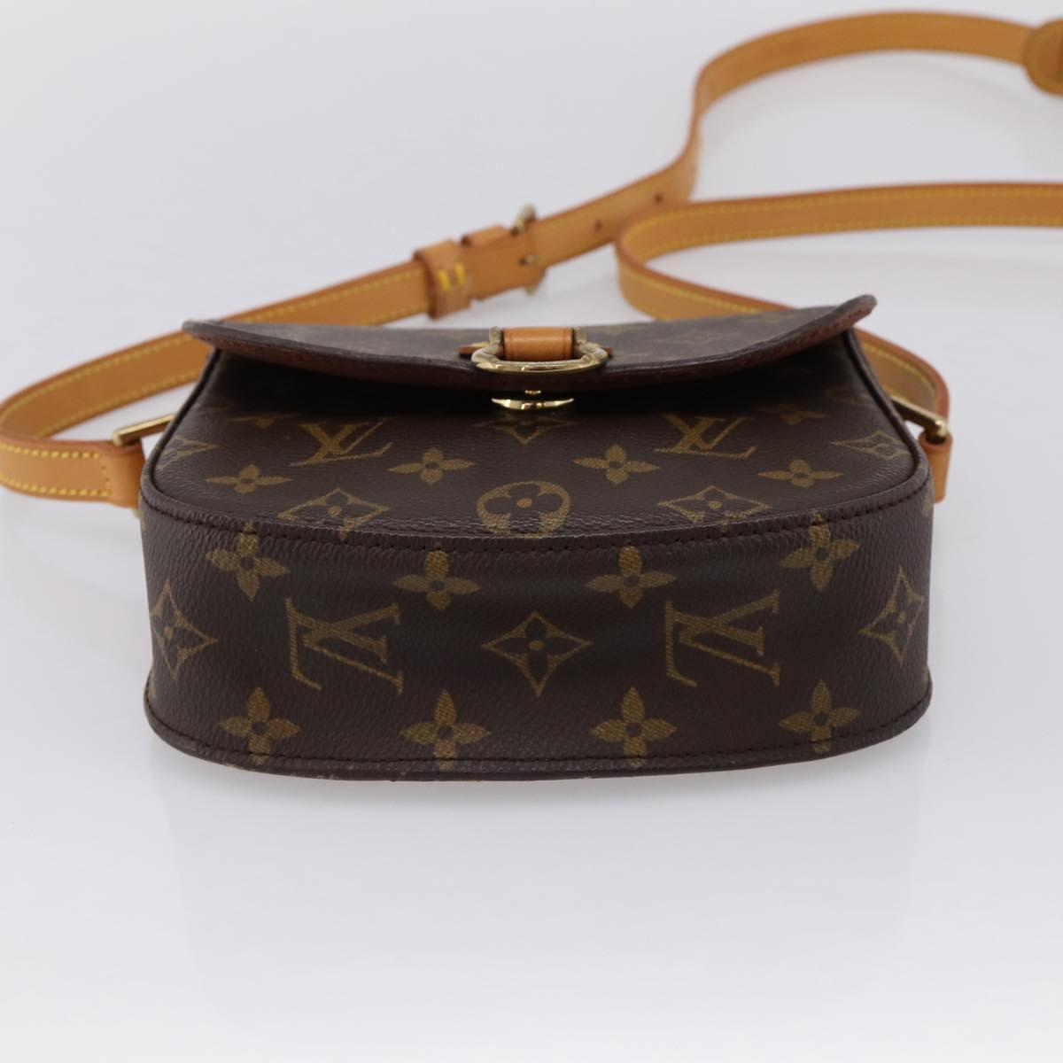 LOUIS VUITTON Monogram Saint Cloud PM Shoulder Bag M51244 LV Auth 200370A