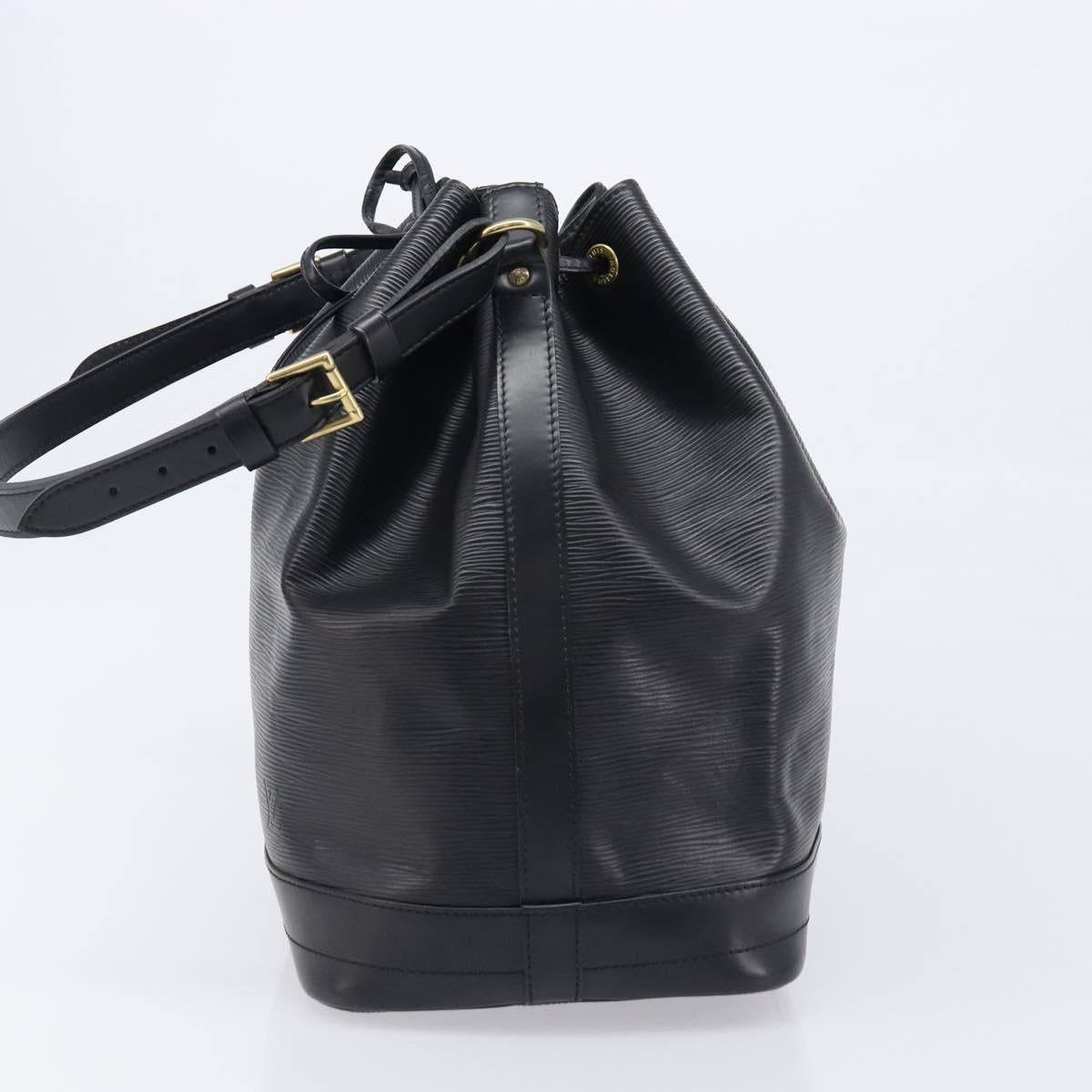 LOUIS VUITTON Epi Noe Shoulder Bag Black M44002 LV Auth 200376V