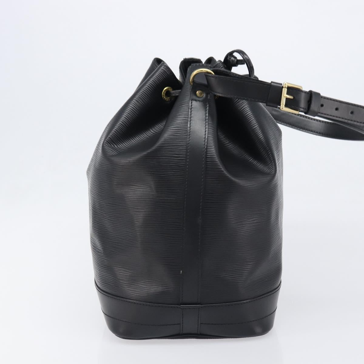 LOUIS VUITTON Epi Noe Shoulder Bag Black M44002 LV Auth 200376V