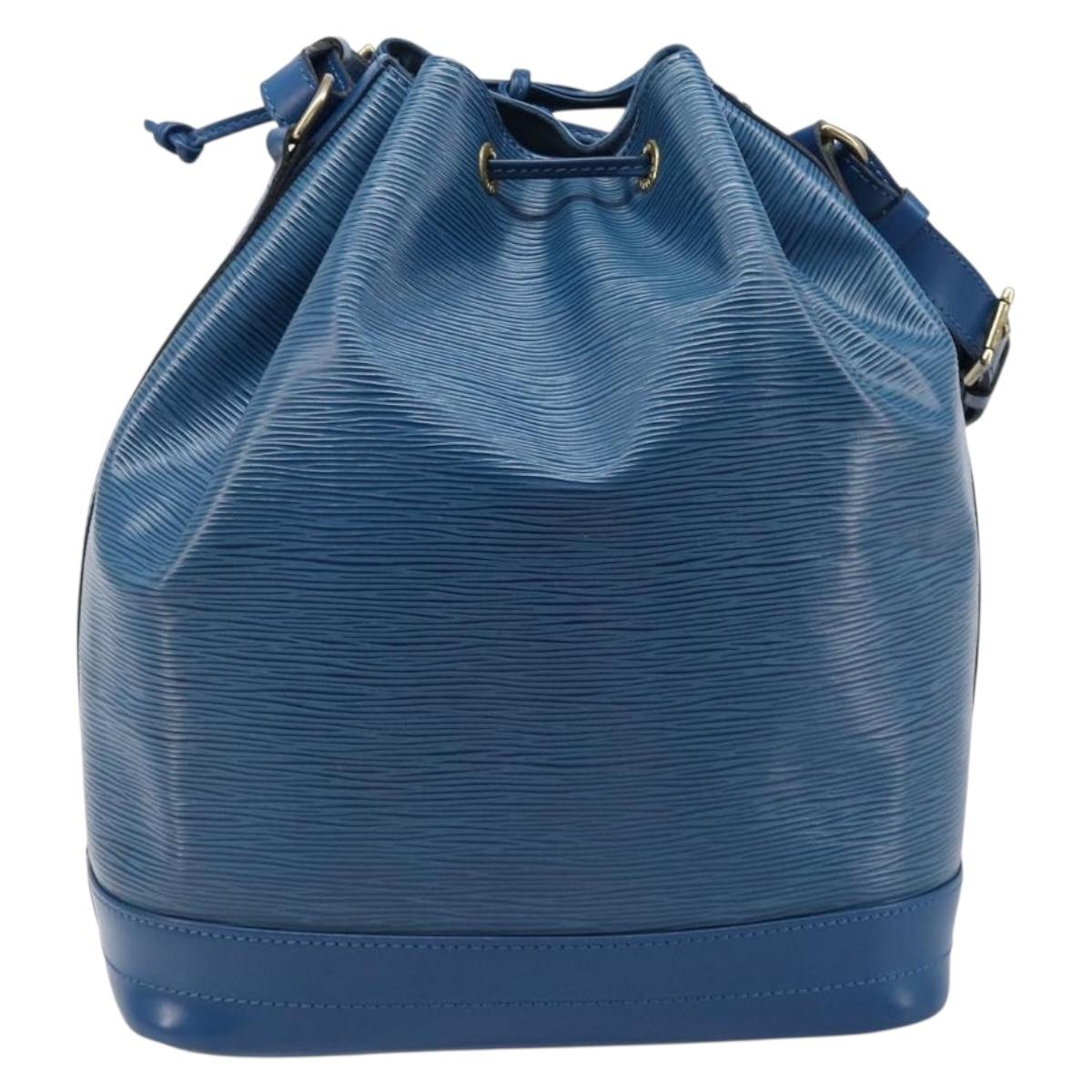 LOUIS VUITTON Epi Noe Shoulder Bag Blue M44005 LV Auth 200377A