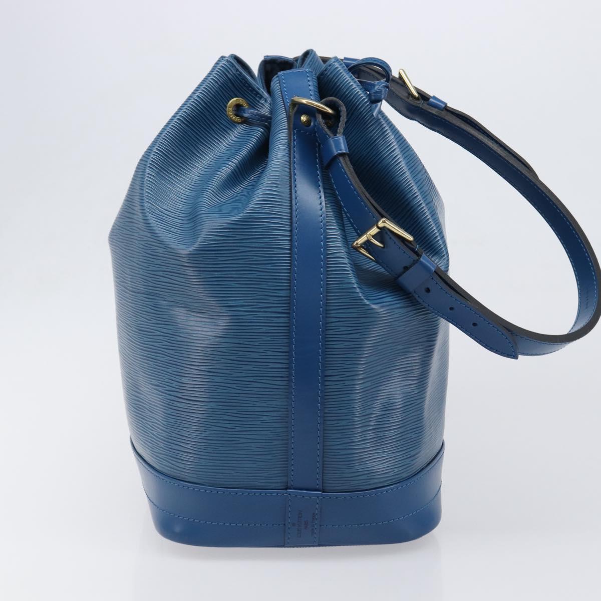 LOUIS VUITTON Epi Noe Shoulder Bag Blue M44005 LV Auth 200377A