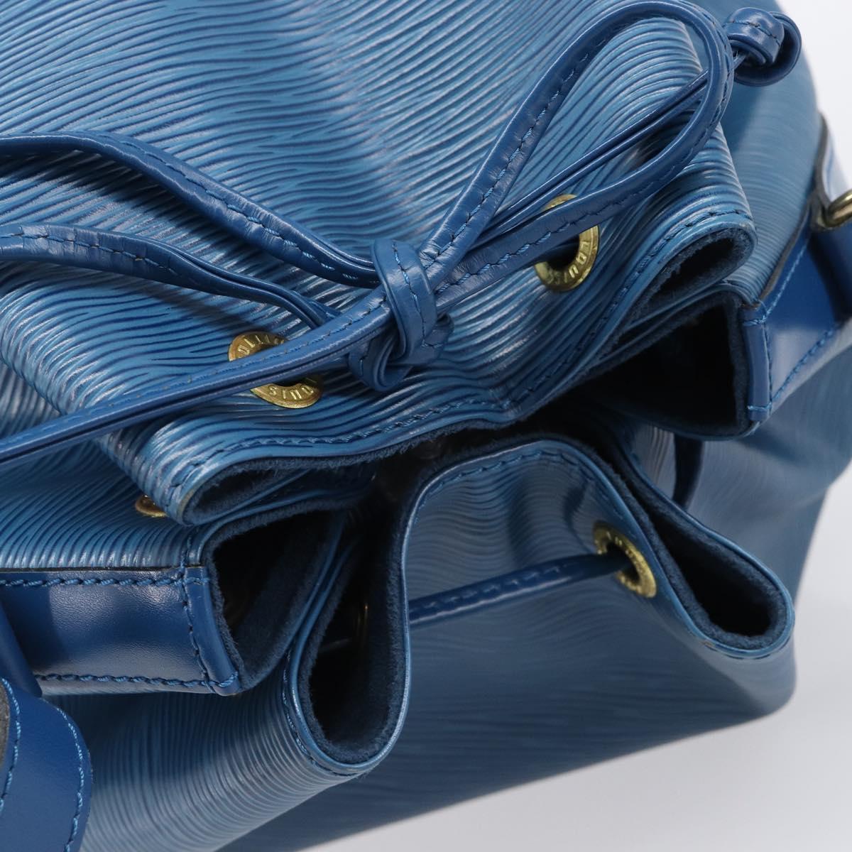 LOUIS VUITTON Epi Noe Shoulder Bag Blue M44005 LV Auth 200377A