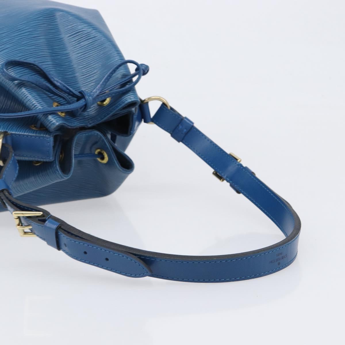 LOUIS VUITTON Epi Noe Shoulder Bag Blue M44005 LV Auth 200377A