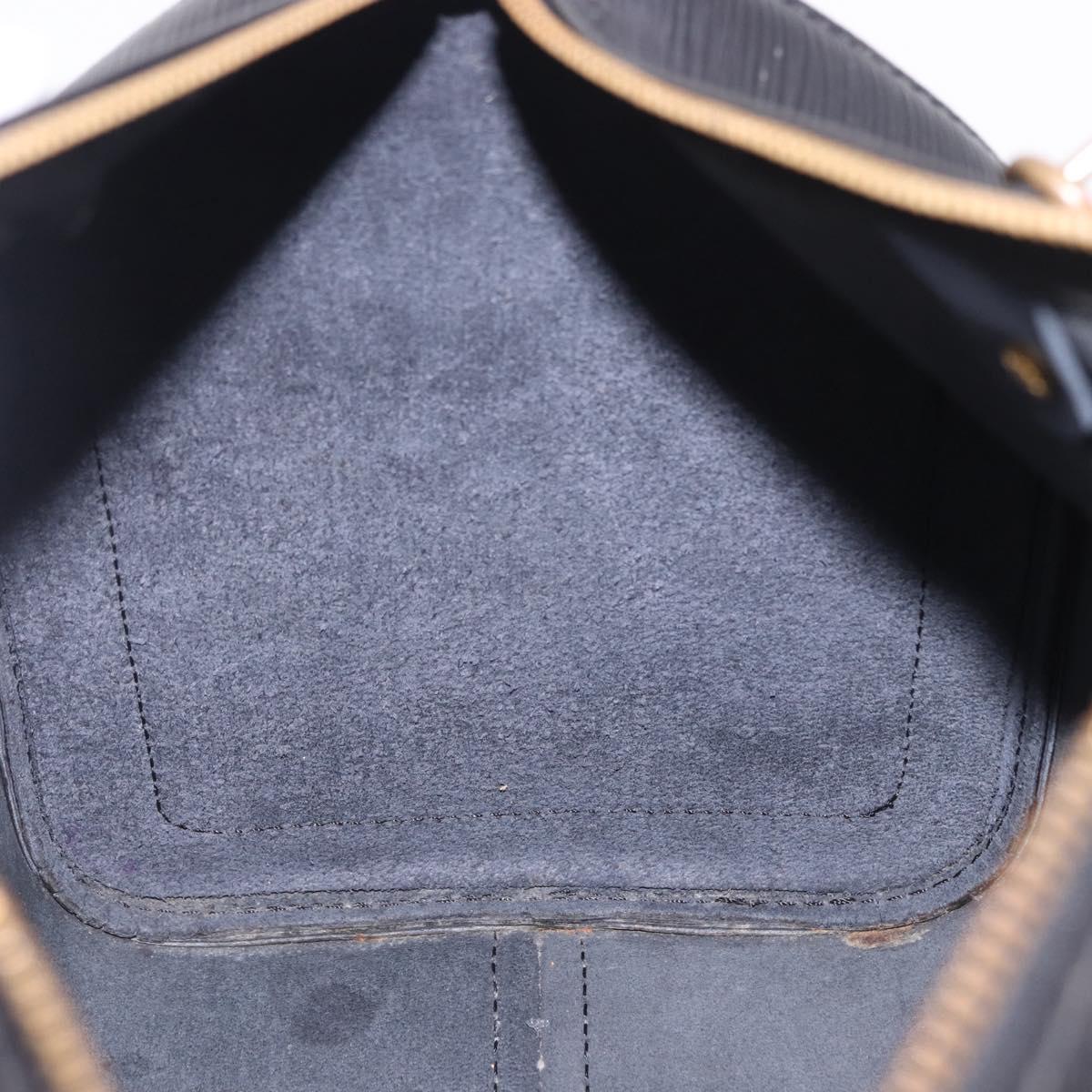 LOUIS VUITTON Epi Speedy 30 Hand Bag Noir Black M43002 LV Auth 200381V