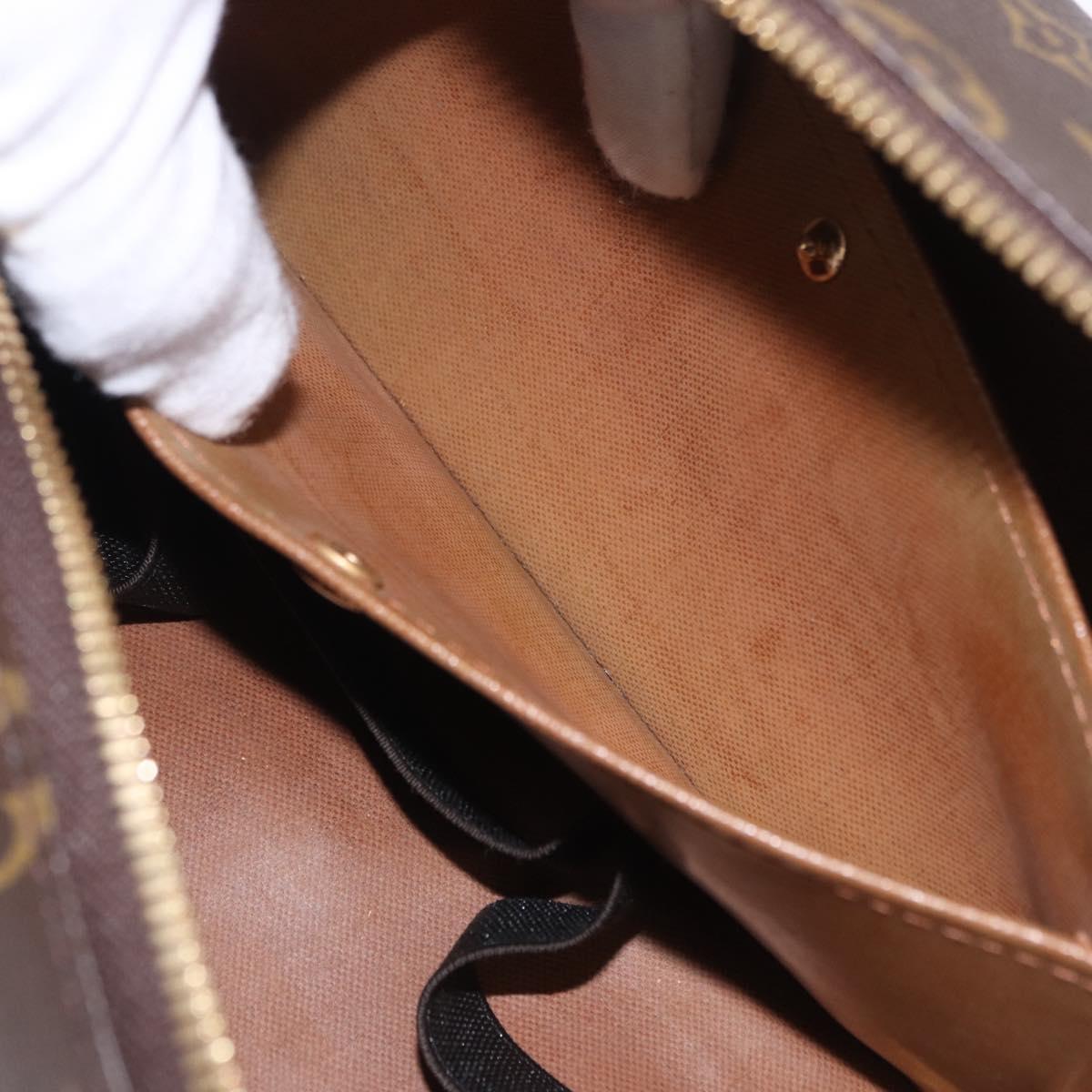 LOUIS VUITTON Monogram Shoe Care Kit Pouch M47925 LV Auth 200390A