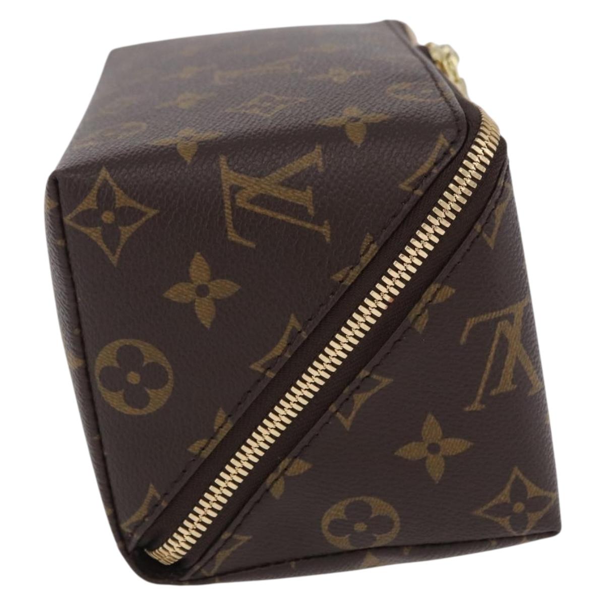 LOUIS VUITTON Monogram Shoe Care Kit Pouch M47925 LV Auth 200390A