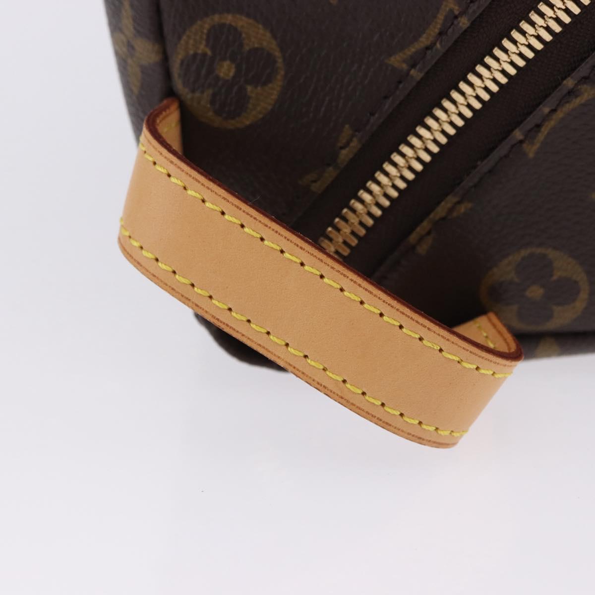 LOUIS VUITTON Monogram Shoe Care Kit Pouch M47925 LV Auth 200390A