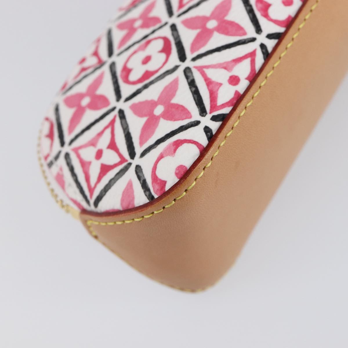 LOUIS VUITTON LV By The Pool Trousse Elizabeth Pen Case Pink GI0907 Auth 200395V