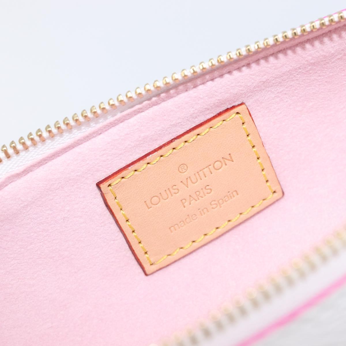 LOUIS VUITTON LV By The Pool Trousse Elizabeth Pen Case Pink GI0907 Auth 200395V