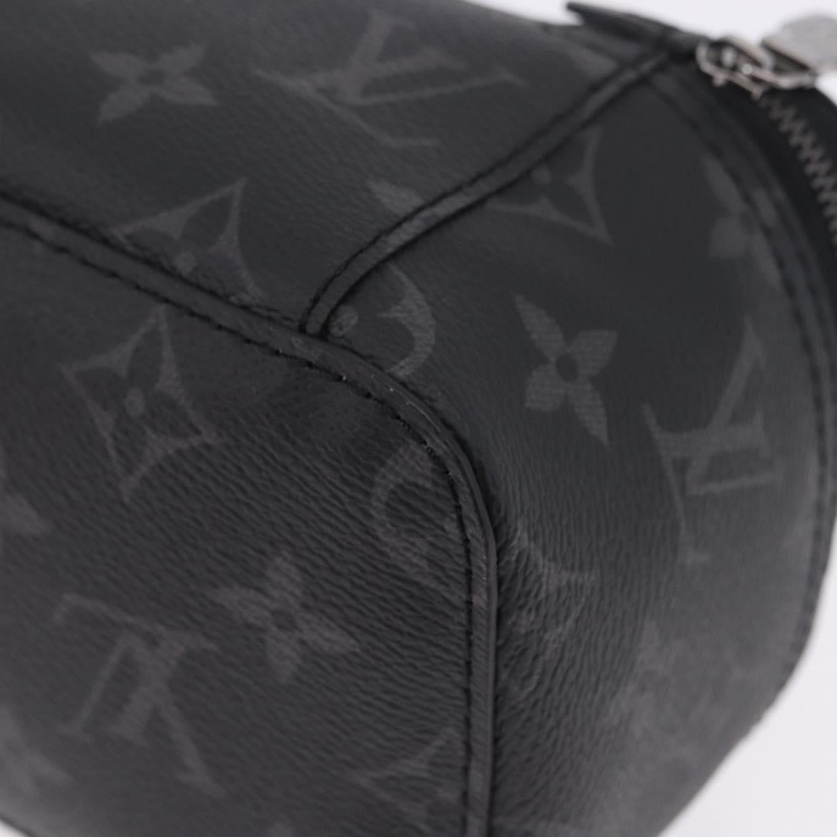 LOUIS VUITTON Monogram Eclipse Cube de Langemont PM Pouch M44697 LV Auth 200397V