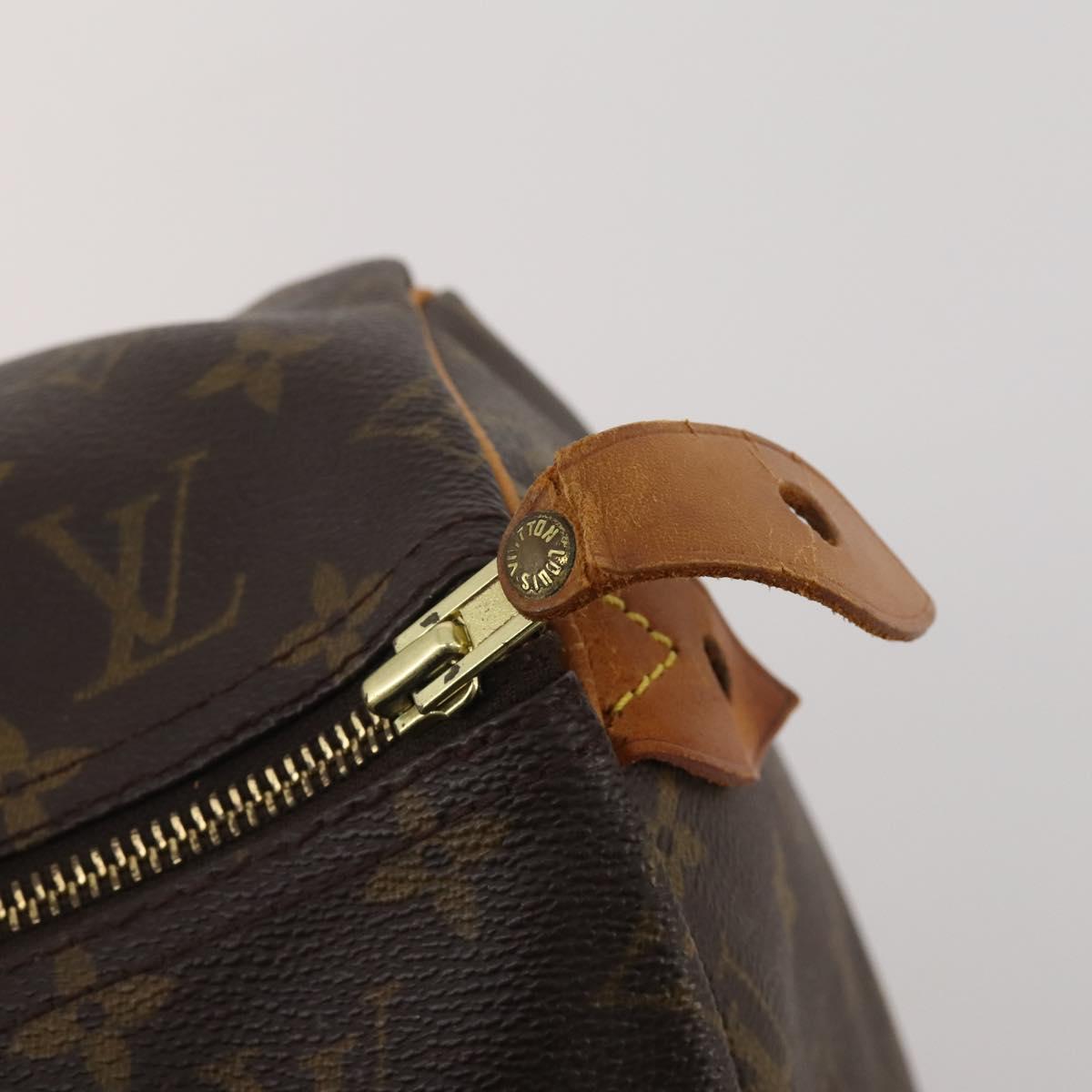 LOUIS VUITTON Monogram Speedy 40 Hand Bag M41522 LV Auth 200405