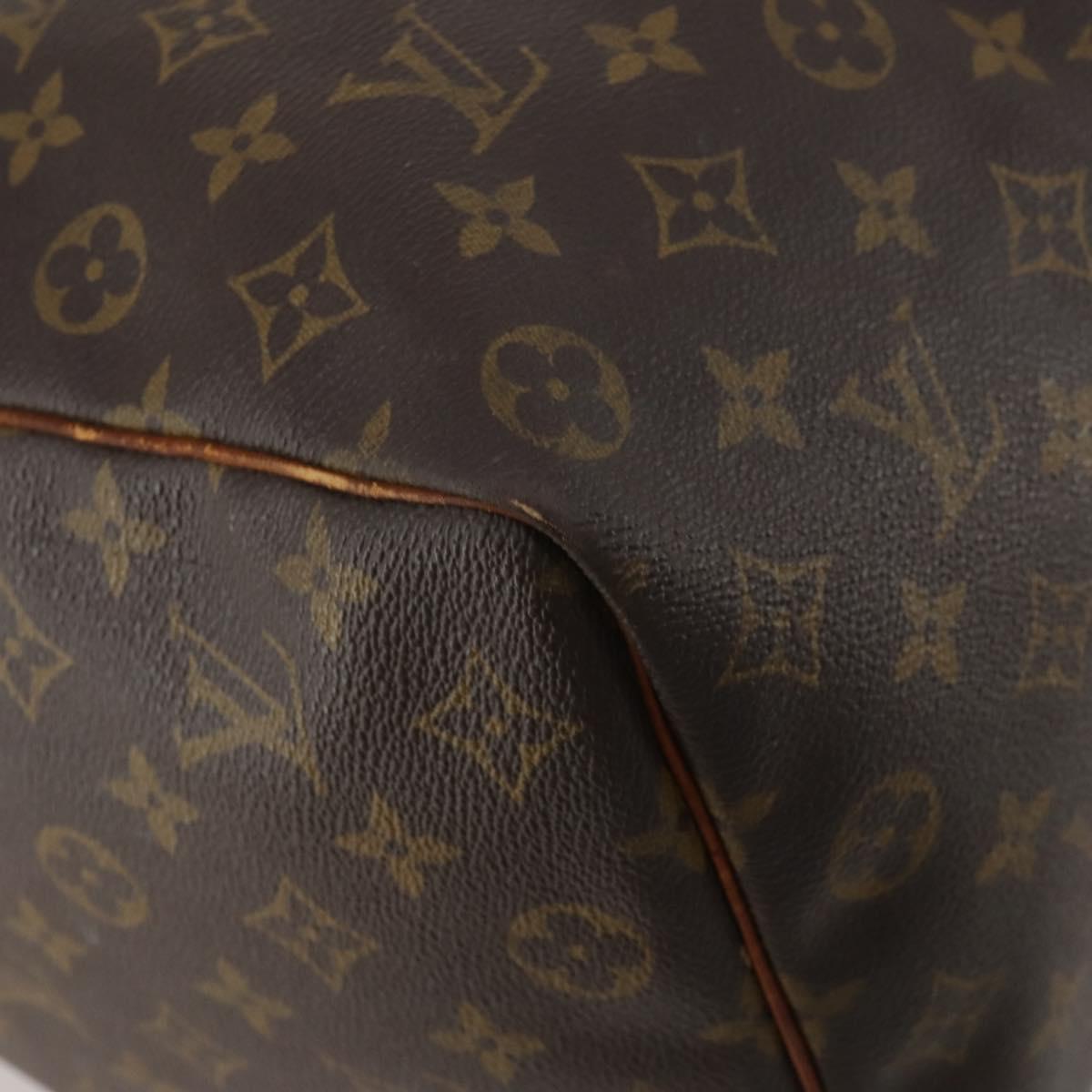 LOUIS VUITTON Monogram Keepall 50 Boston Bag M41426 LV Auth 200408