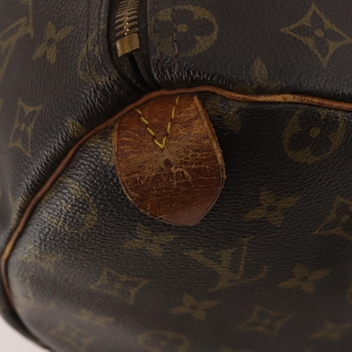 LOUIS VUITTON Monogram Keepall 50 Boston Bag M41426 LV Auth 200408