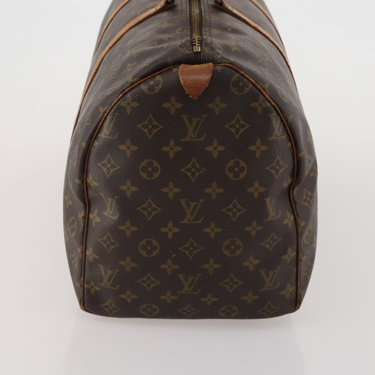 LOUIS VUITTON Monogram Keepall 50 Boston Bag M41426 LV Auth 200408