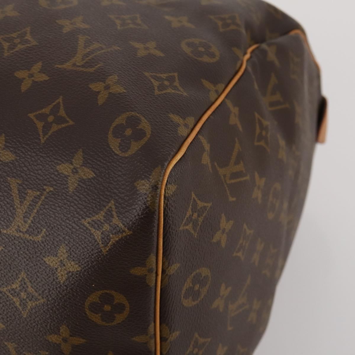 LOUIS VUITTON Monogram Keepall 50 Boston Bag M41426 LV Auth 200409V