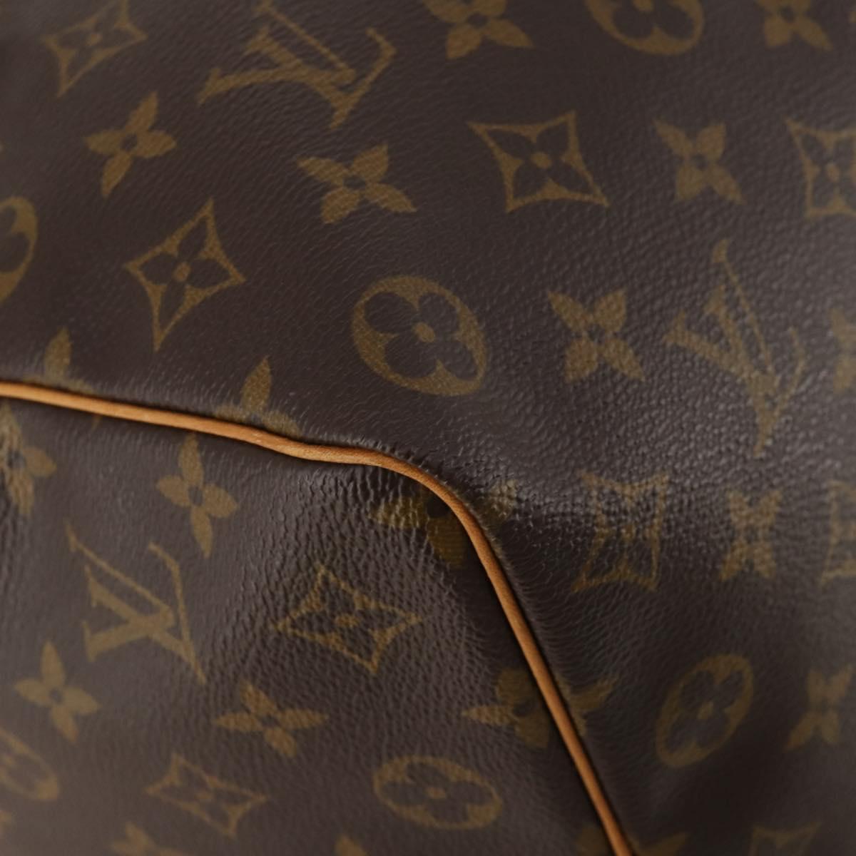 LOUIS VUITTON Monogram Keepall 50 Boston Bag M41426 LV Auth 200409V