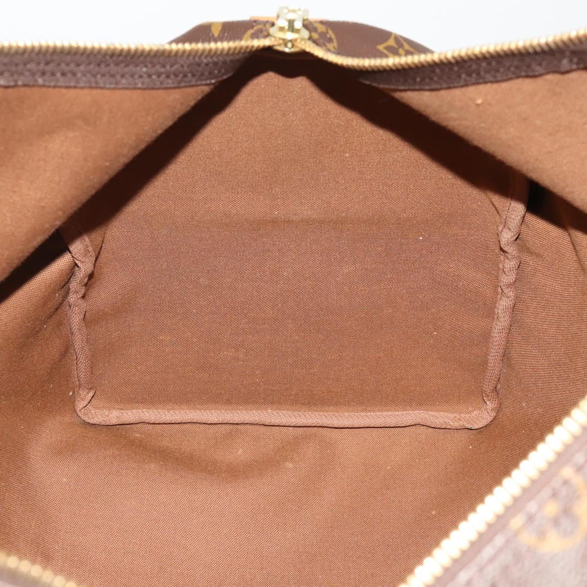 LOUIS VUITTON Monogram Keepall 50 Boston Bag M41426 LV Auth 200409V