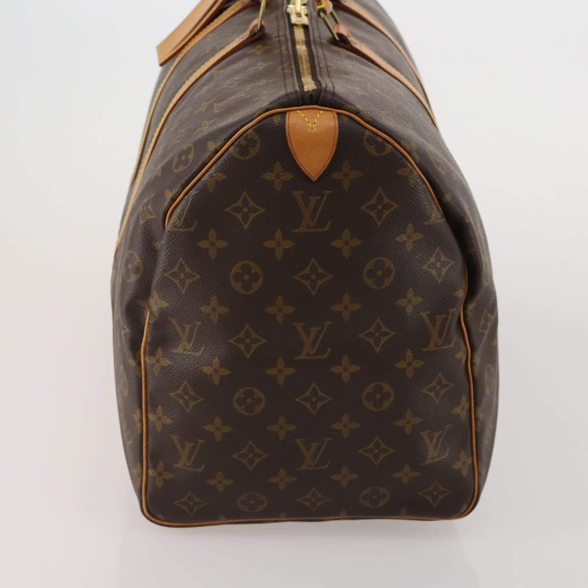 LOUIS VUITTON Monogram Keepall 50 Boston Bag M41426 LV Auth 200409V