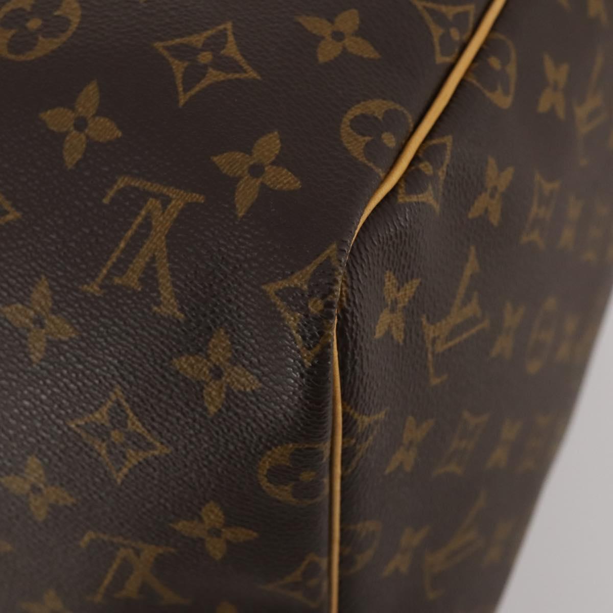 LOUIS VUITTON Monogram Keepall 55 Boston Bag M41424 LV Auth 200410SAV