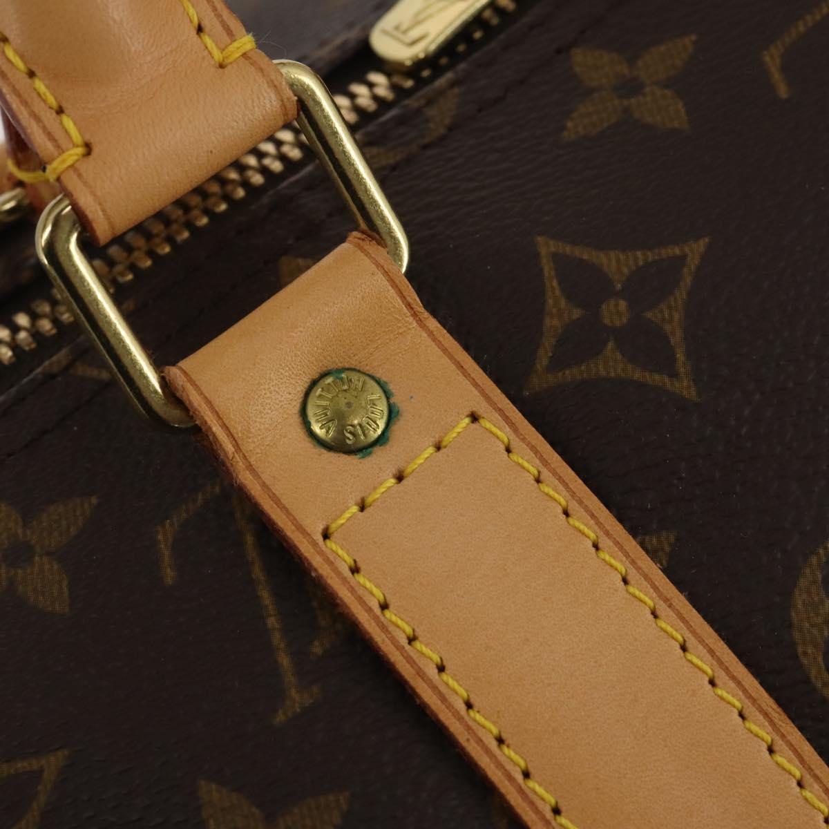 LOUIS VUITTON Monogram Keepall 55 Boston Bag M41424 LV Auth 200410SAV
