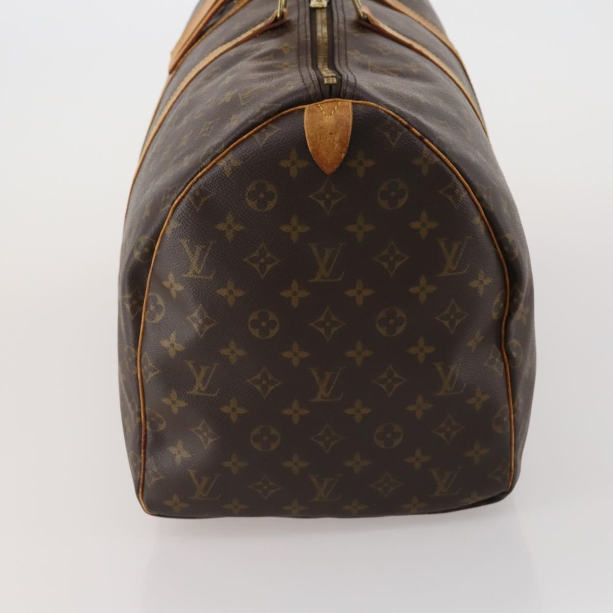 LOUIS VUITTON Monogram Keepall 50 Boston Bag M41426 LV Auth 200411