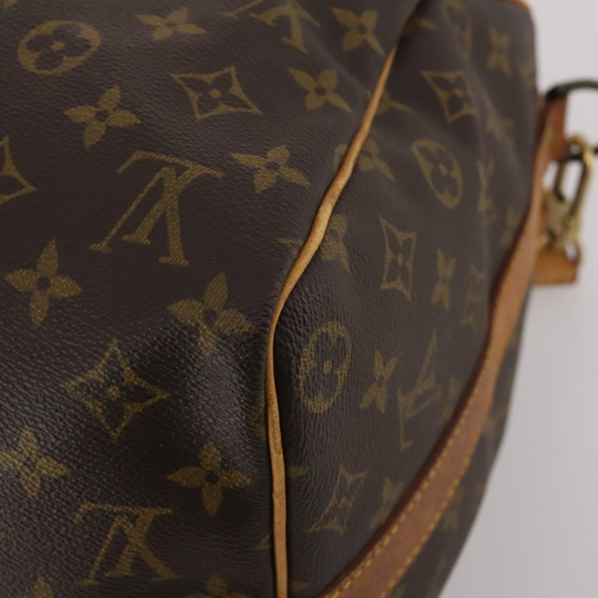 LOUIS VUITTON Monogram Keepall Bandouliere 45 Boston Bag M41418 LV Auth 200412