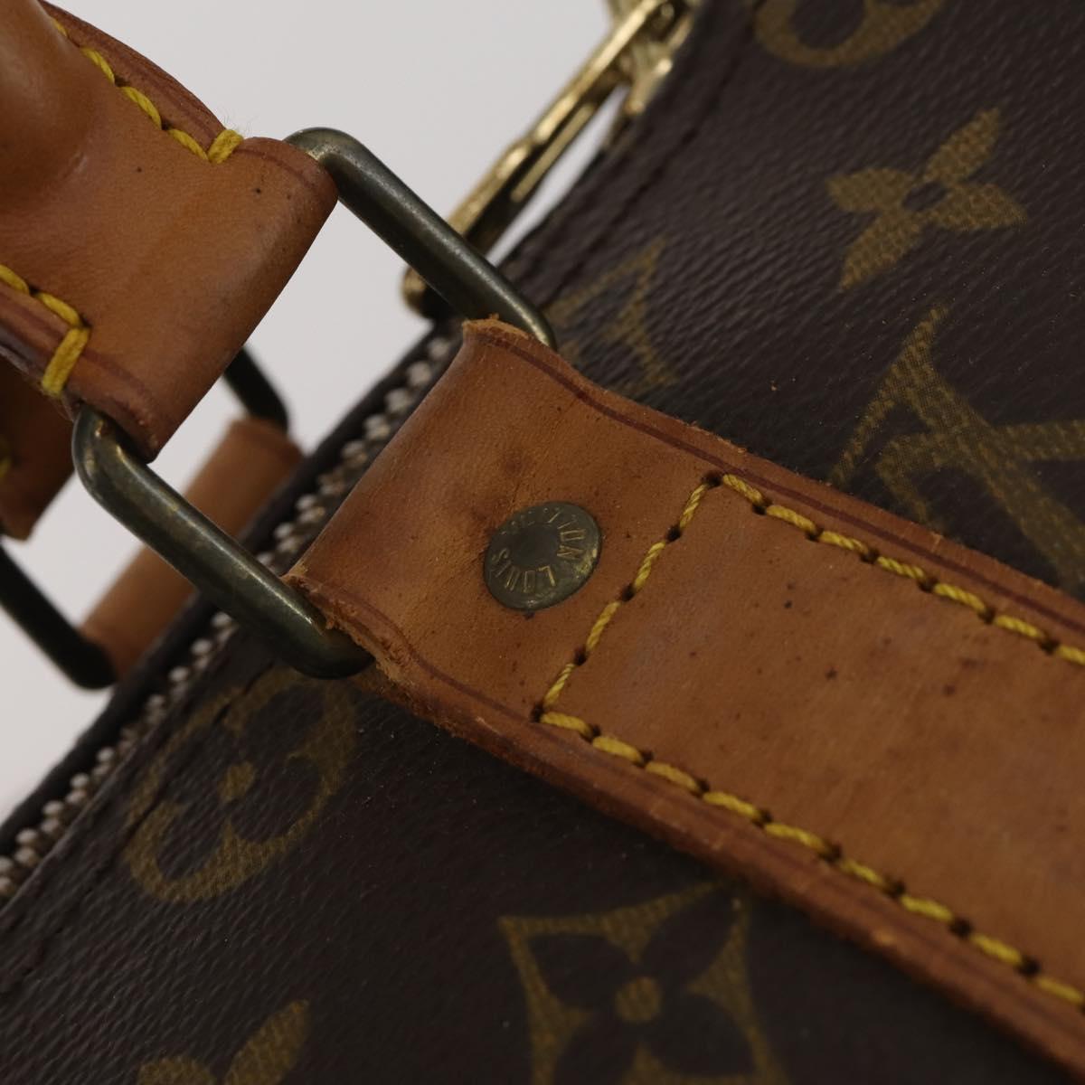 LOUIS VUITTON Monogram Keepall Bandouliere 45 Boston Bag M41418 LV Auth 200412