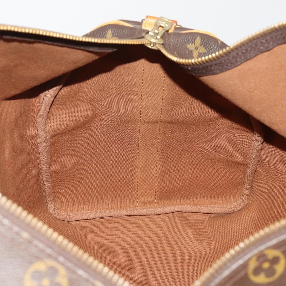 LOUIS VUITTON Monogram Keepall Bandouliere 45 Boston Bag M41418 LV Auth 200412