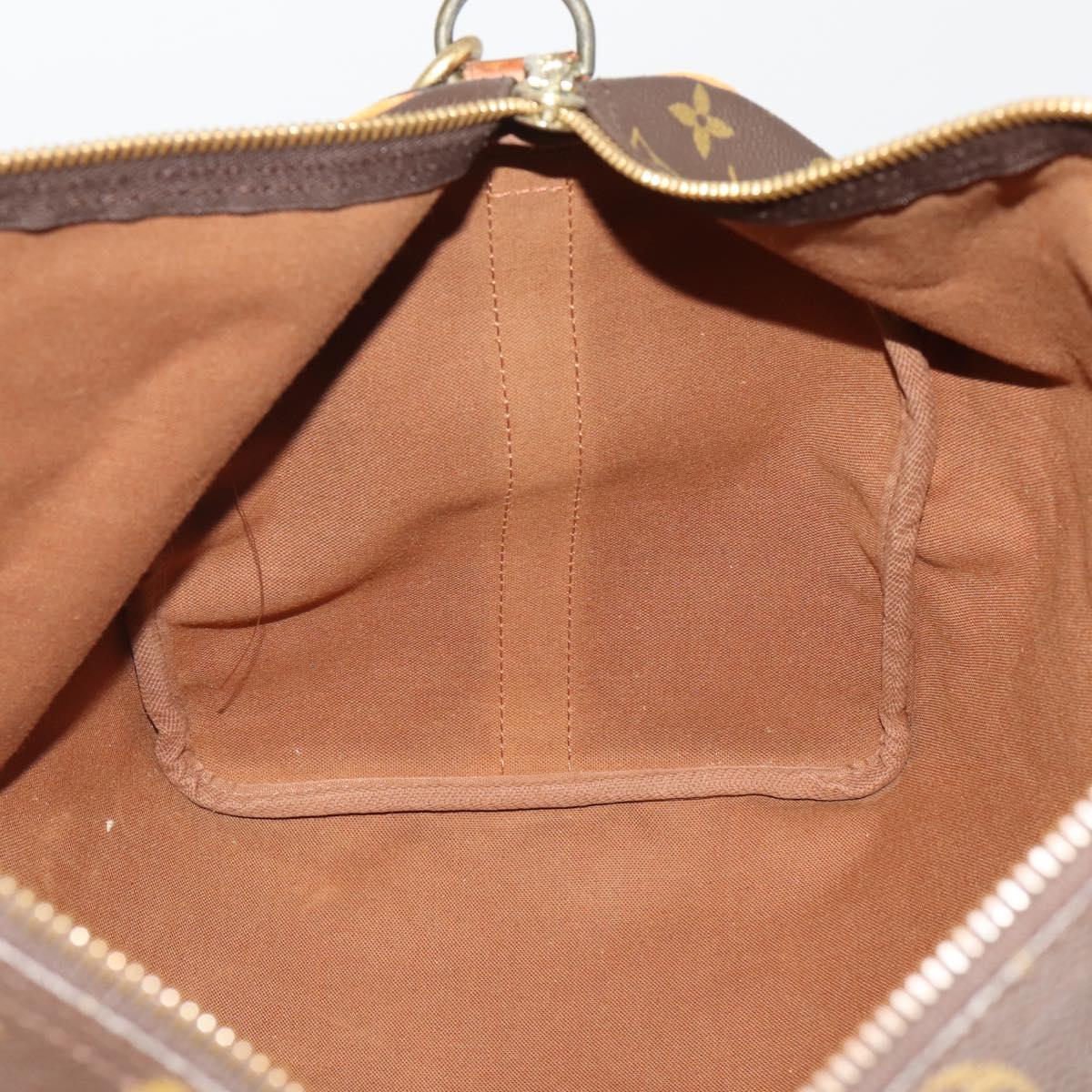 LOUIS VUITTON Monogram Keepall Bandouliere 45 Boston Bag M41418 LV Auth 200412