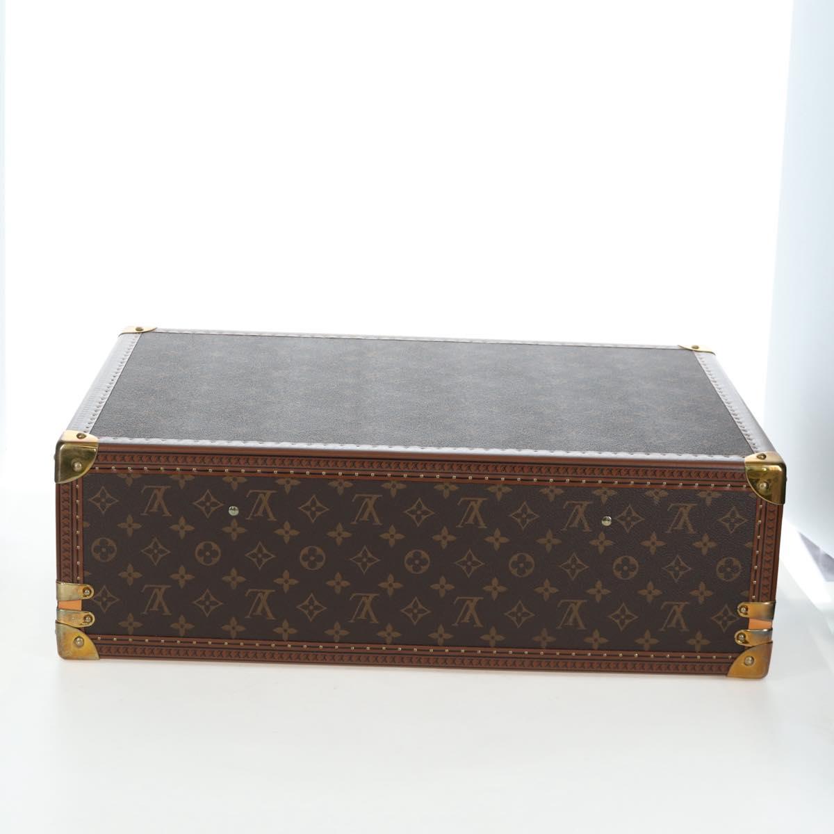 LOUIS VUITTON Monogram Alzer 55 Trunk M21229 LV Auth 200413SAV
