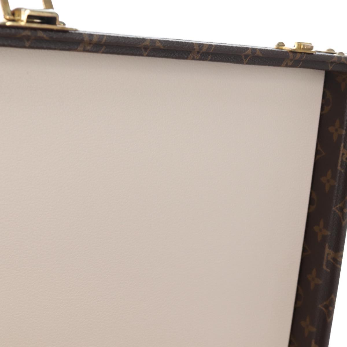 LOUIS VUITTON Monogram Alzer 55 Trunk M21229 LV Auth 200413SAV
