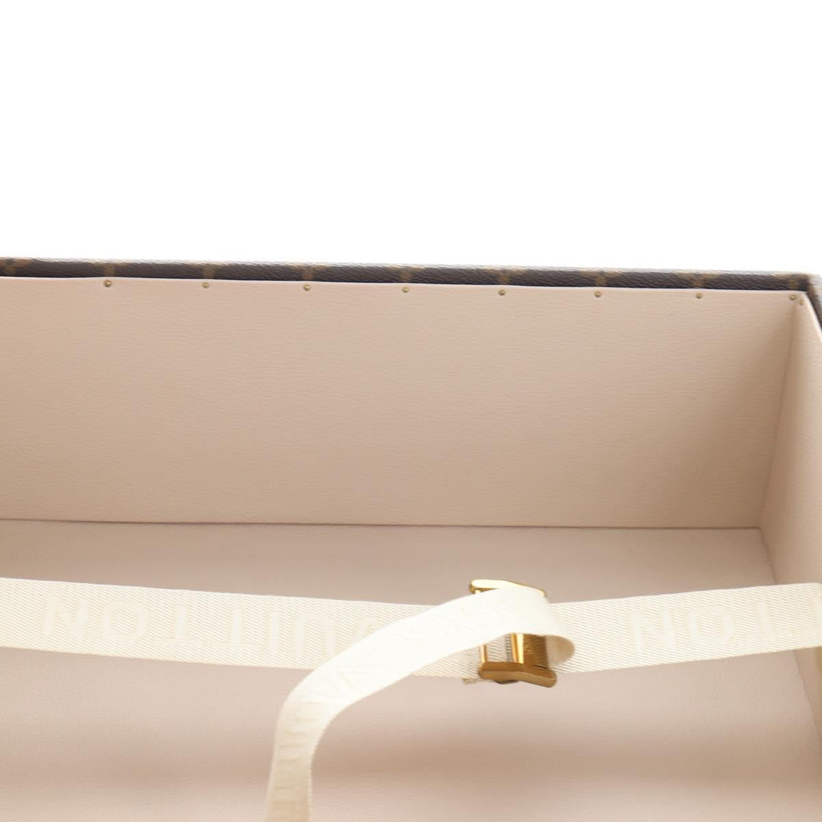 LOUIS VUITTON Monogram Alzer 55 Trunk M21229 LV Auth 200413SAV
